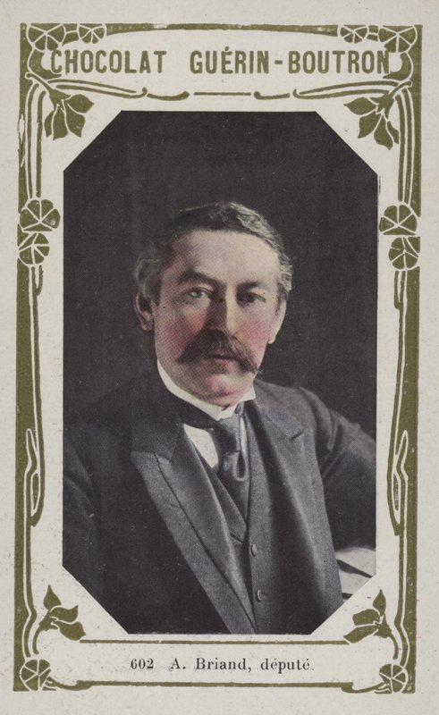 Briand, milletvekili (renkli fotoğraf) by French School