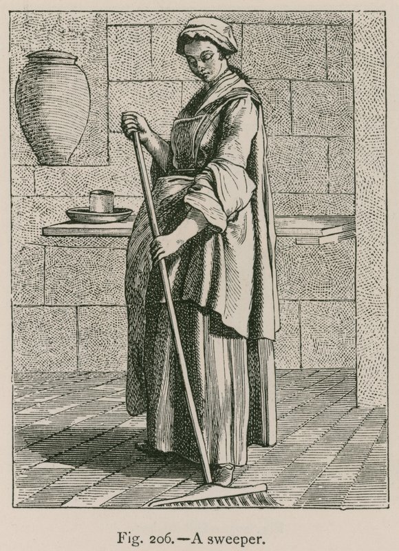 bir süpürücü by French School