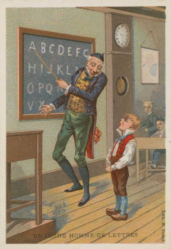 Bir genç mektup by French School