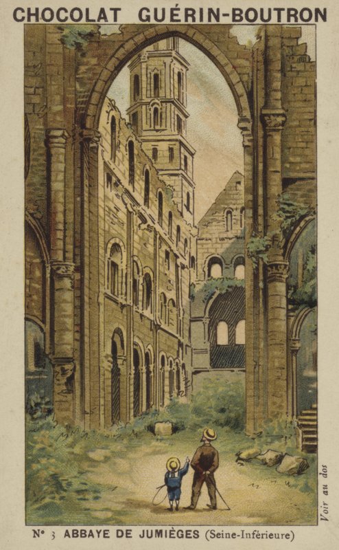 Jumieges Manastırı, Seine-Inferieure by French School