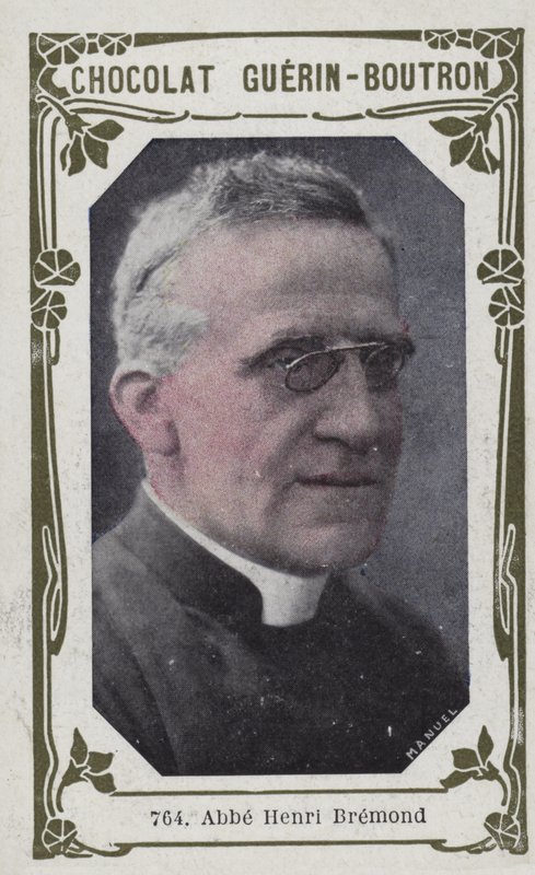 Abbe Henri Bremond (renkli fotoğraf) by French School