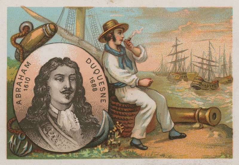 Abraham Duquesne, 17. Yüzyıl Fransız Huguenot deniz subayı by French School