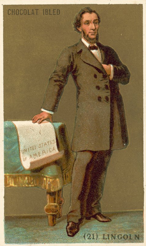 Abraham Lincoln, Amerikalı politikacı by French School