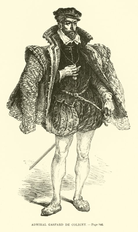 Amiral Gaspard de Coligny by French School