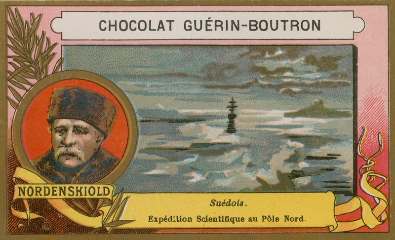 Adolf Erik Nordenskiold, 19. Yüzyıl Fin-İsveçli kaşif by French School