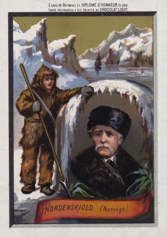 Adolf Erik Nordenskiold, Fin-İsveçli Kuzey Kutbu kaşifi by French School
