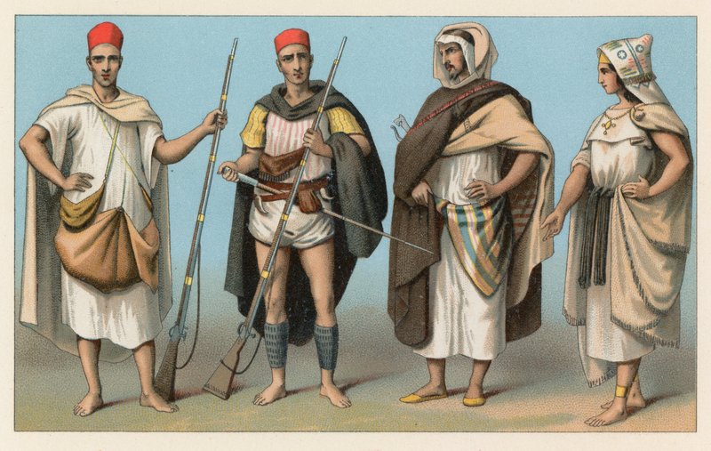 Afrika Kostüm by French School