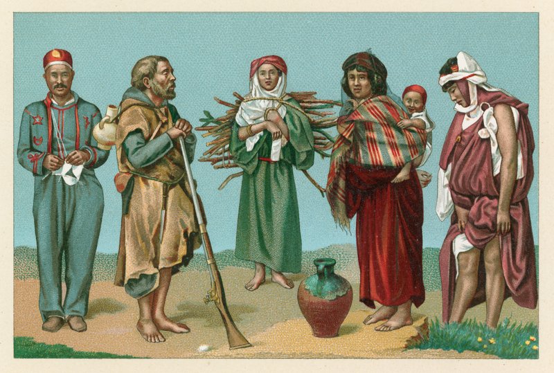 Afrika Kostüm by French School