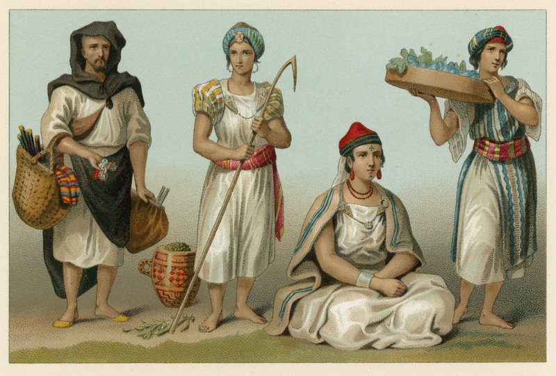 Africa Costume by French School