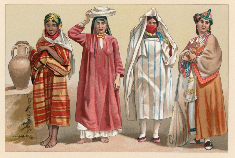 Afrika Kostüm by French School