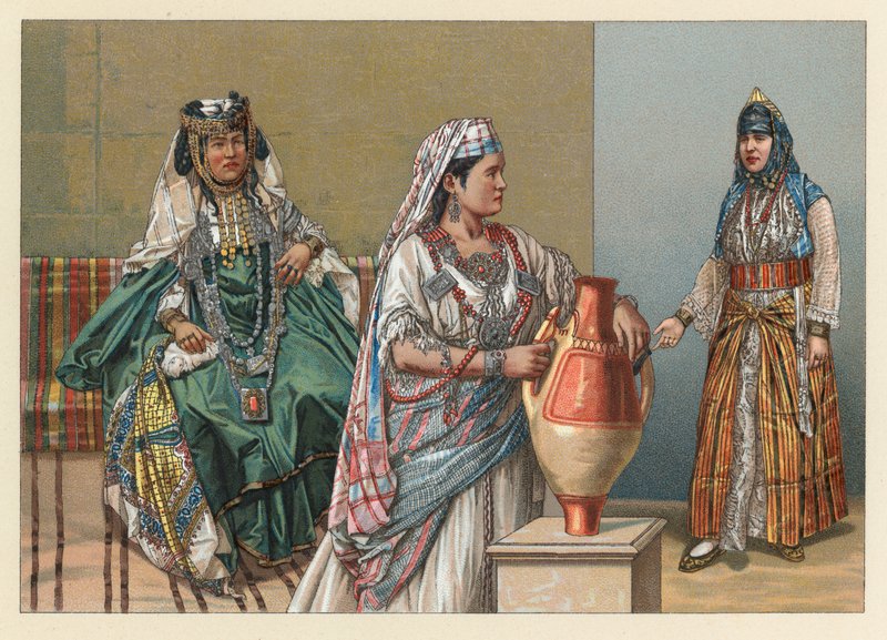 Afrika Kostüm by French School