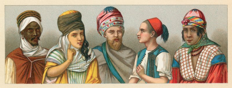 Afrika Kostüm by French School