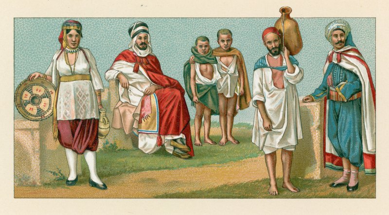 Afrika Kostüm by French School