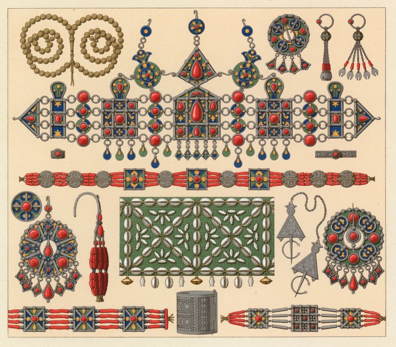 Afrika Kostüm by French School