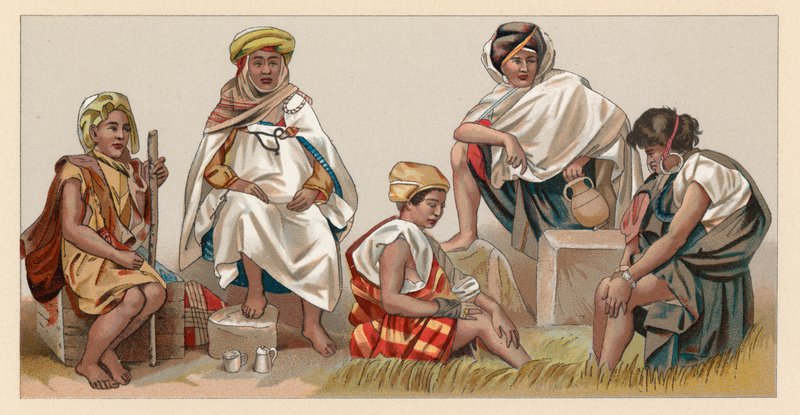 Afrika Kostüm by French School