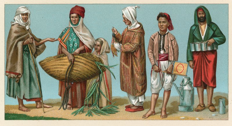 Afrika Kostüm by French School