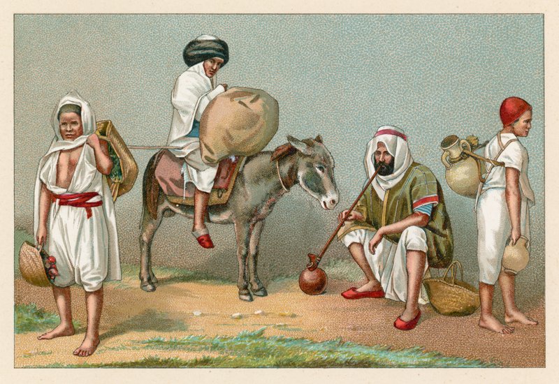 Afrika Kostüm by French School