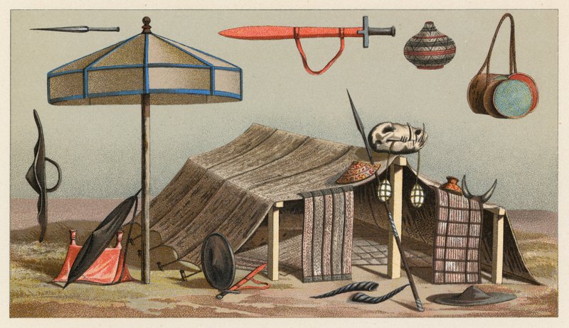 Afrika Kostüm by French School