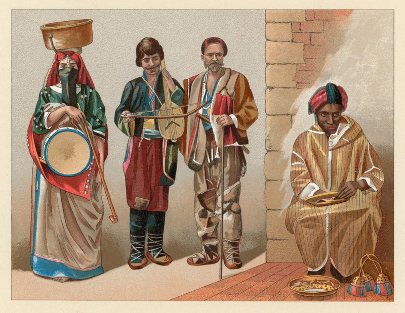 Afrika Kostüm by French School