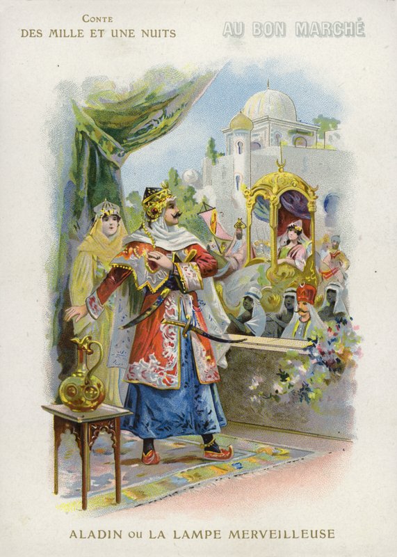 Alaaddin ve sihirli lamba by French School