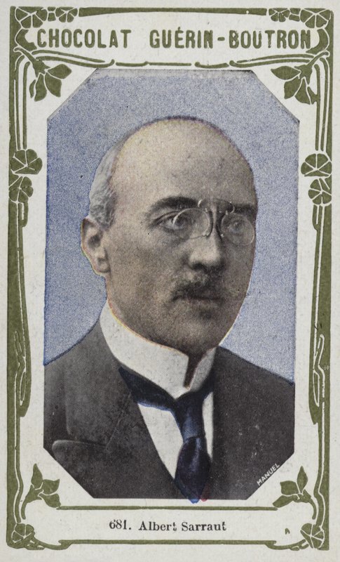 Albert Sarraut (renkli fotoğraf) by French School