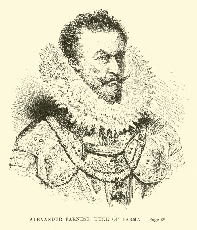 Alexander Farnese, Parma Dükü by French School