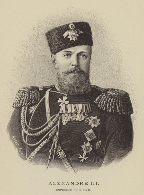Alexander III, Rusya İmparatoru by French School