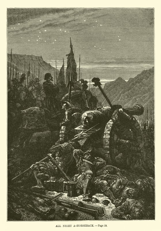 Bütün gece at sırtında by French School