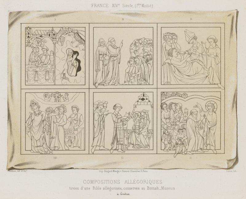 alegorik kompozisyonlar by French School