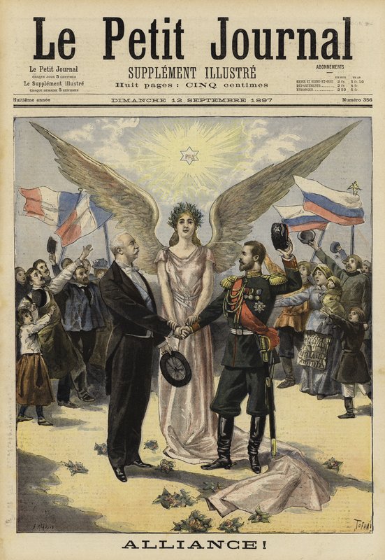 Fransa ve Rusya arasındaki ittifak, 1897 by French School