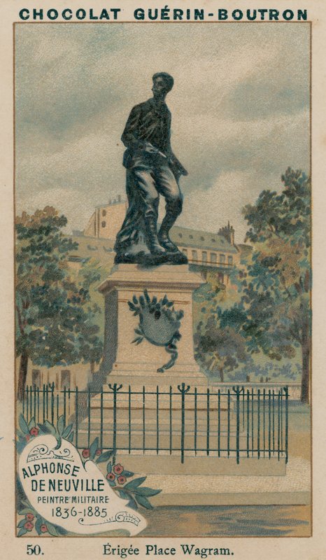 Alphonse De Neuville, Askeri Ressam, 1836-1885, Erigee Place Wagram by French School