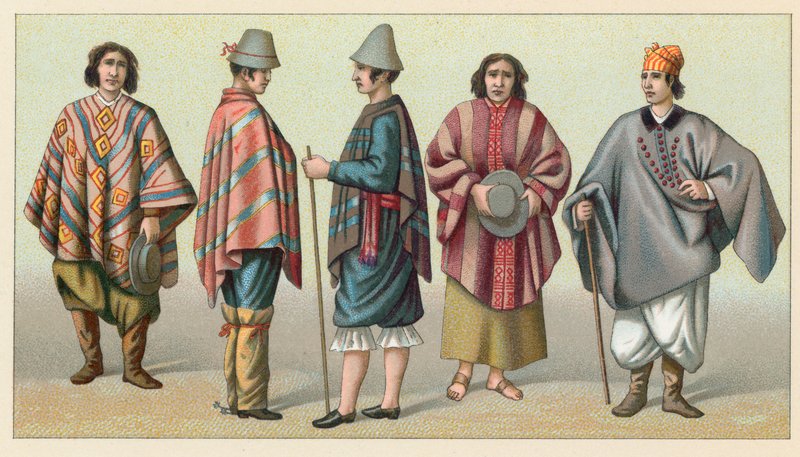 amerika kostümü by French School
