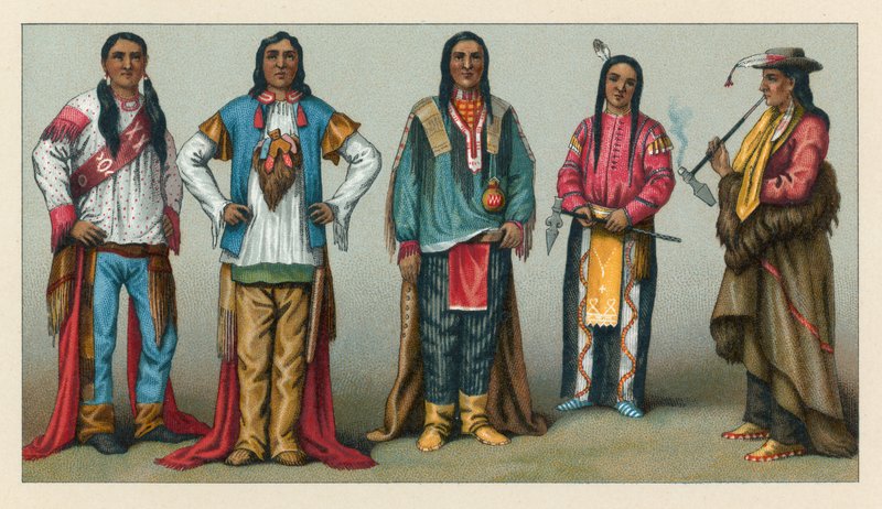 amerika kostümü by French School