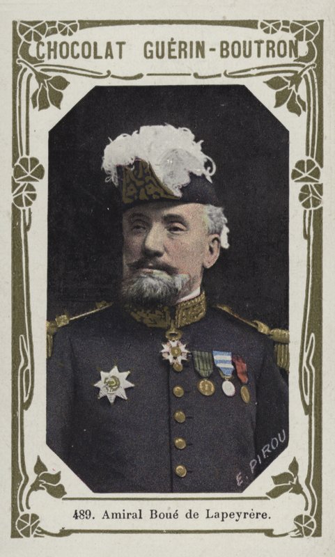 Amiral Boue de Lapeyrere (renkli fotoğraf) by French School