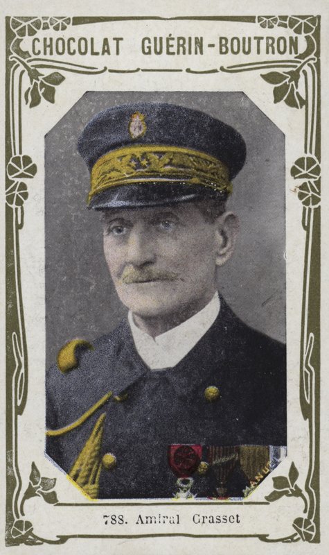 Amiral Grasset (renkli fotoğraf) by French School