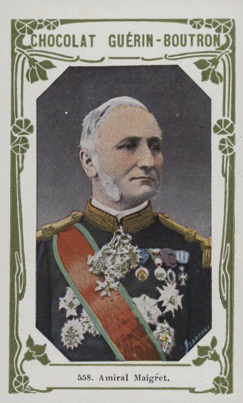 Amiral Maigret (renkli fotoğraf) by French School