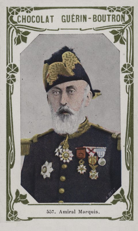 Amiral Marki (renkli fotoğraf) by French School