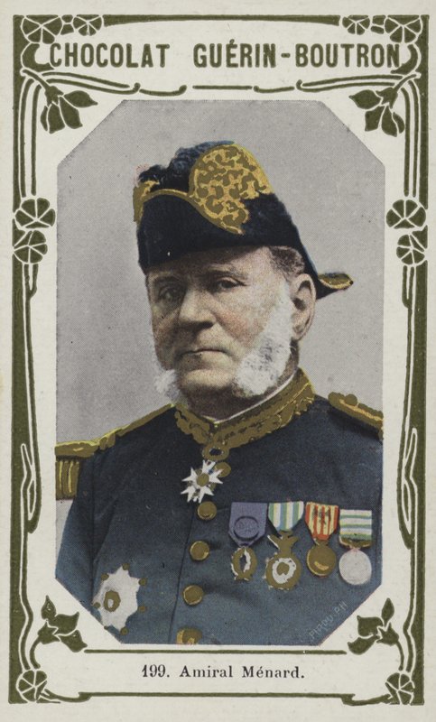 Amiral Menard (renkli fotoğraf) by French School