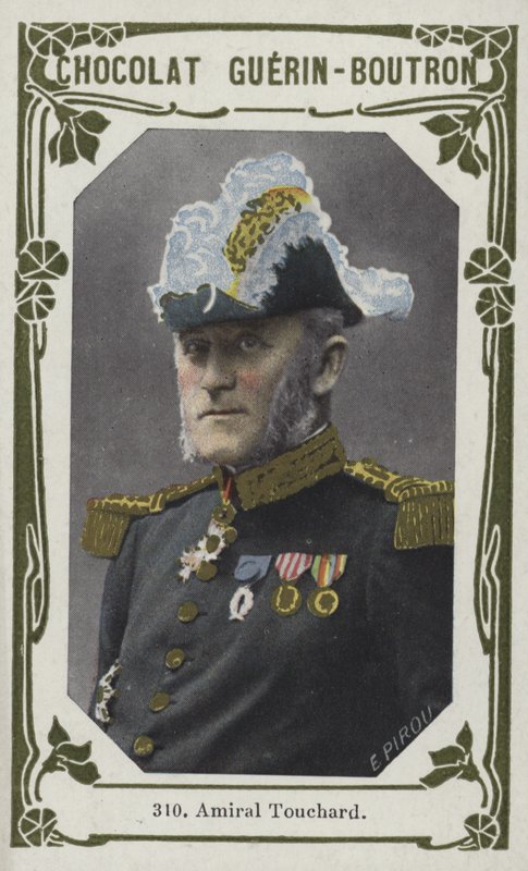 Amiral Touchard (renkli fotoğraf) by French School