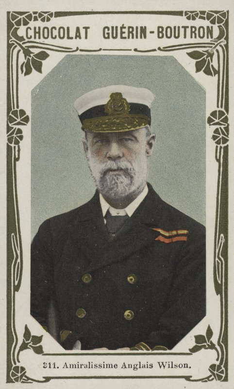 İngiliz Amiral Wilson (renkli fotoğraf) by French School