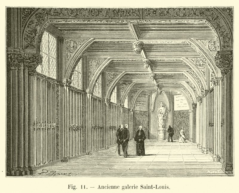 Eski Saint-Louis galerisi by French School