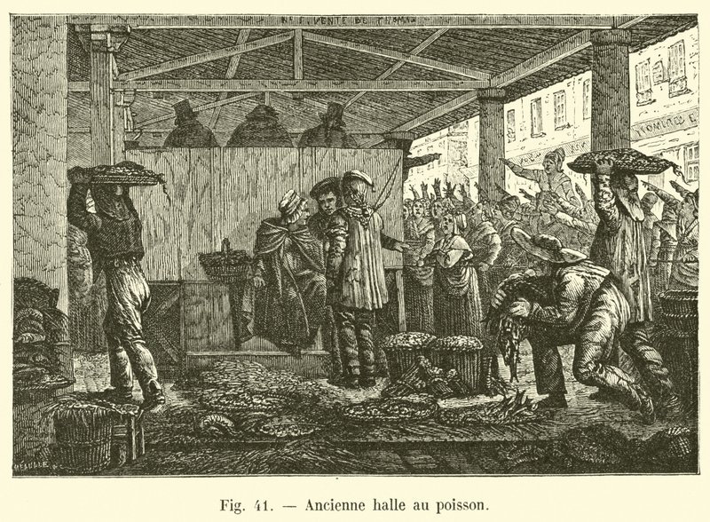Eski balık pazarı by French School