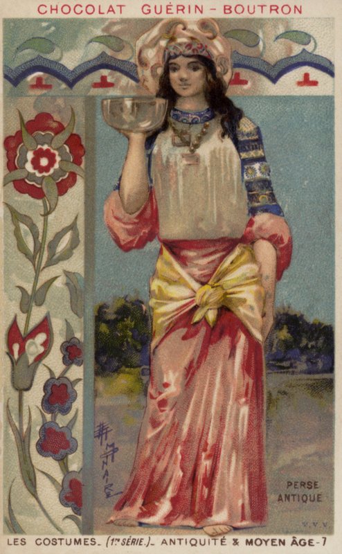 Antik Pers kostümü by French School