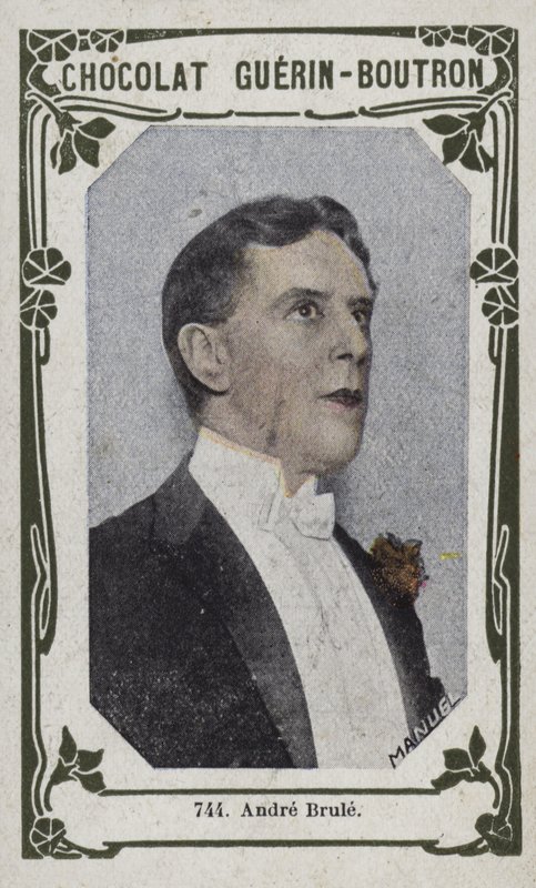 Andre Brule (renkli fotoğraf) by French School