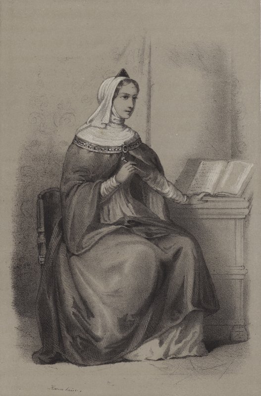 Anne De Comnene (gravür) by French School