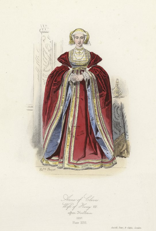 Anne of Cleves, İngiltere Kralı VIII. by French School