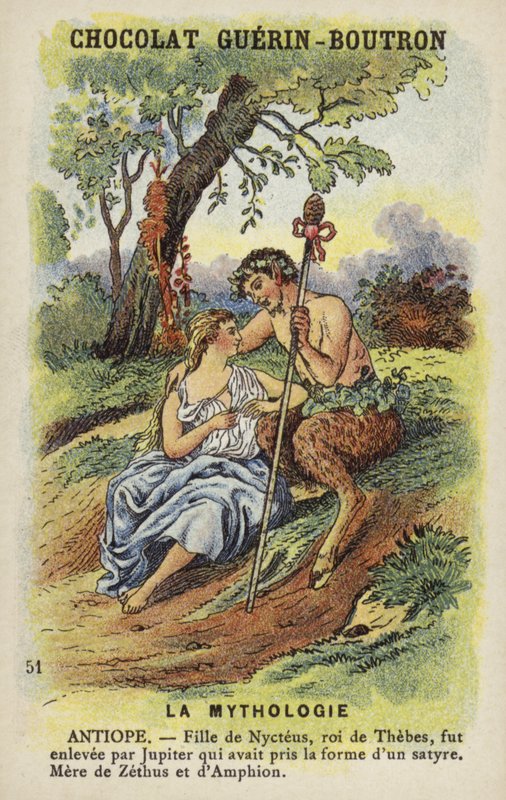 antiope by French School