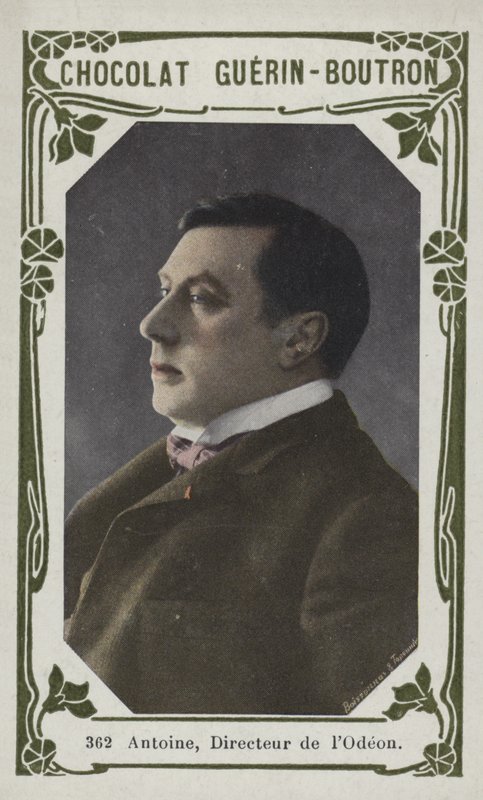Antoine, lOdeon Direktörü (renkli fotoğraf) by French School