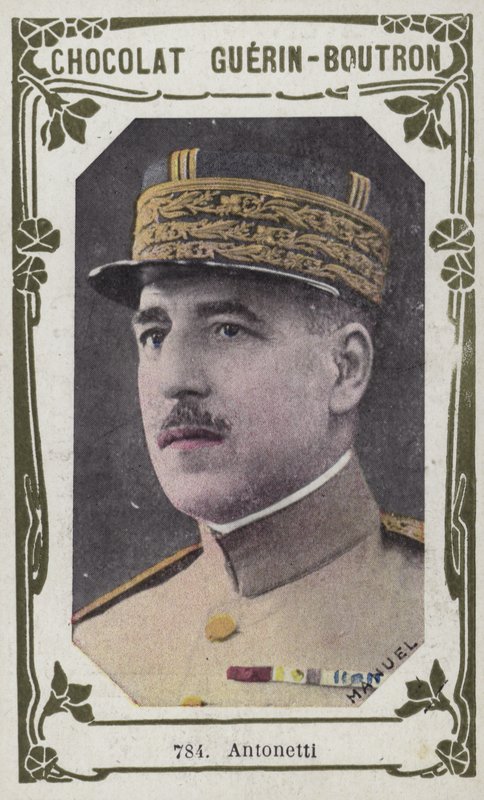 Antonetti (renkli fotoğraf) by French School