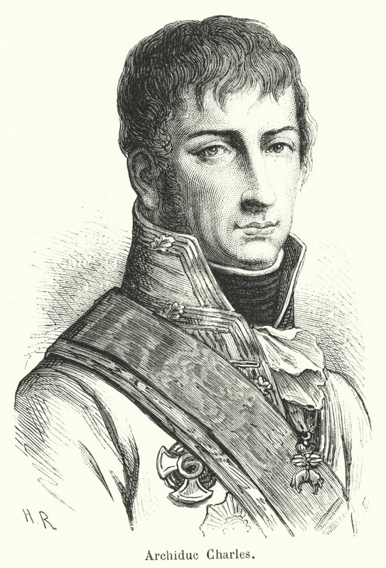 Arşidük Charles (gravür) by French School